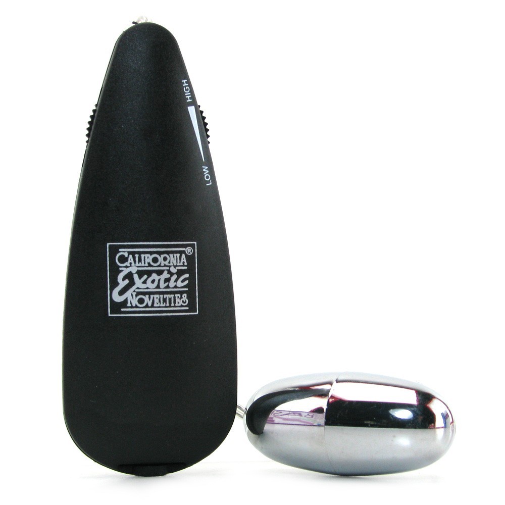 Silver Bullet Vibe - Vibrating Egg Clitoral Vibrator Sex Toy