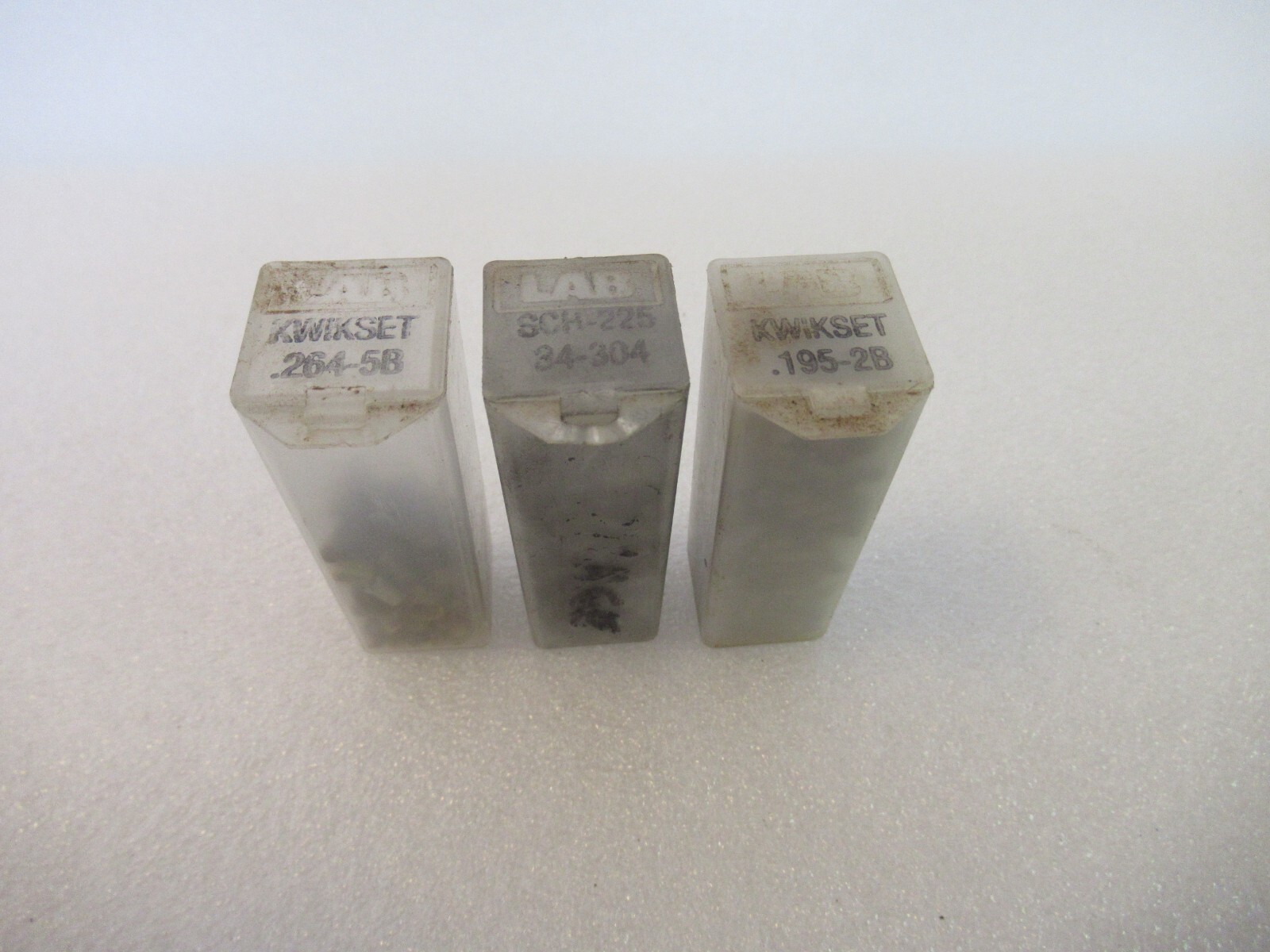 NEW  LOCKSMITH Pins  Schlage  Kwikset padlocks Lock Repair