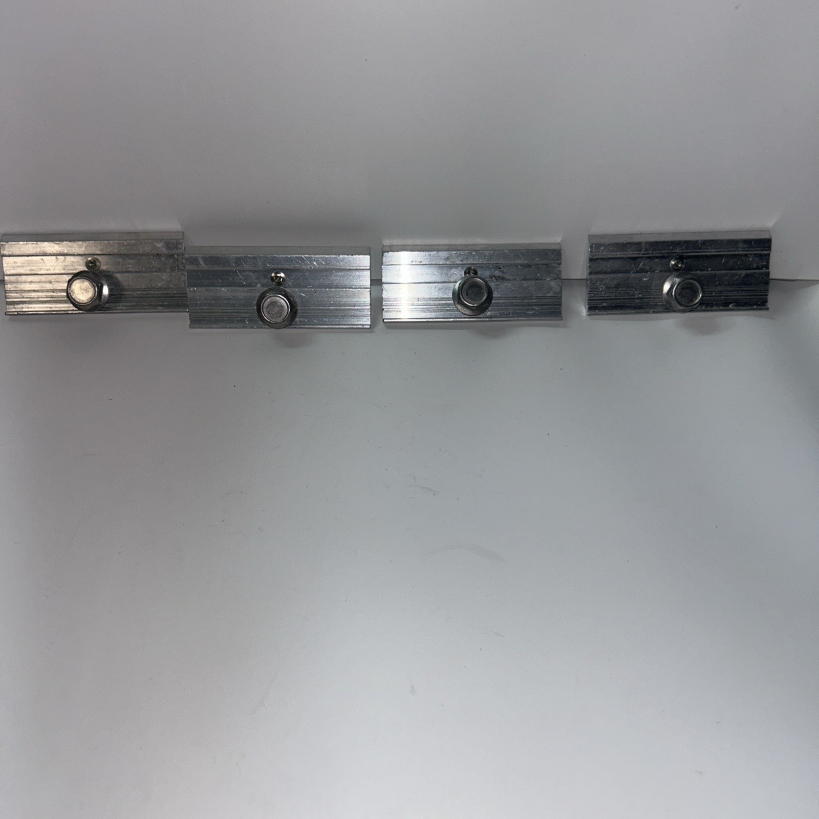 (4)  Unirac MFR 5-1 Silver Microinverter Optimizer MLPE Solar Panel Mounts