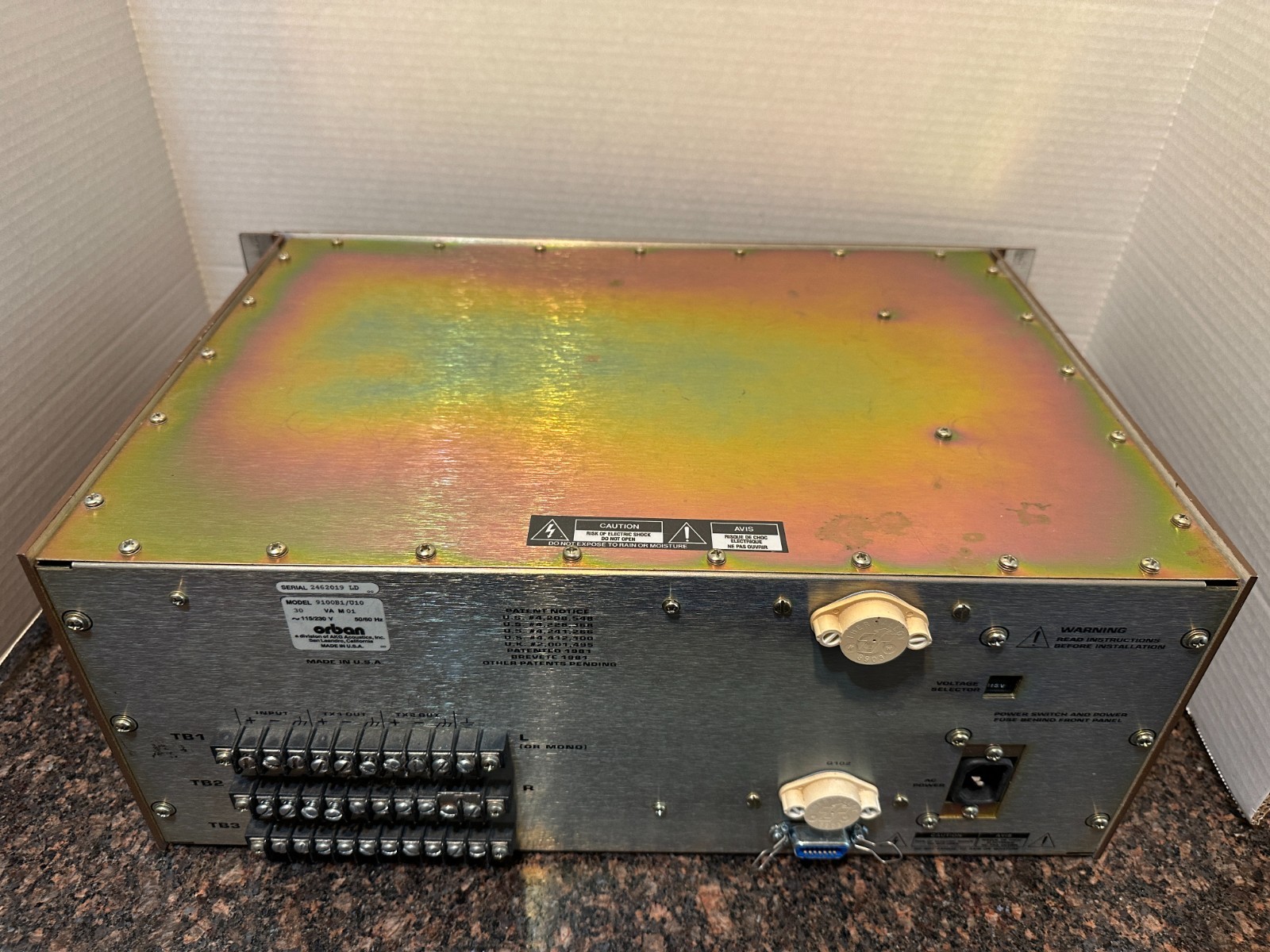 Orban Optimod-AM 9100B Audio Processor 9100B1/U10