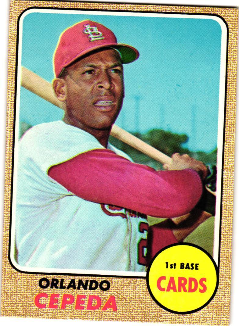 -GR- 1968 Topps #'s 200-393 singles *Free Shipping* build your own lot