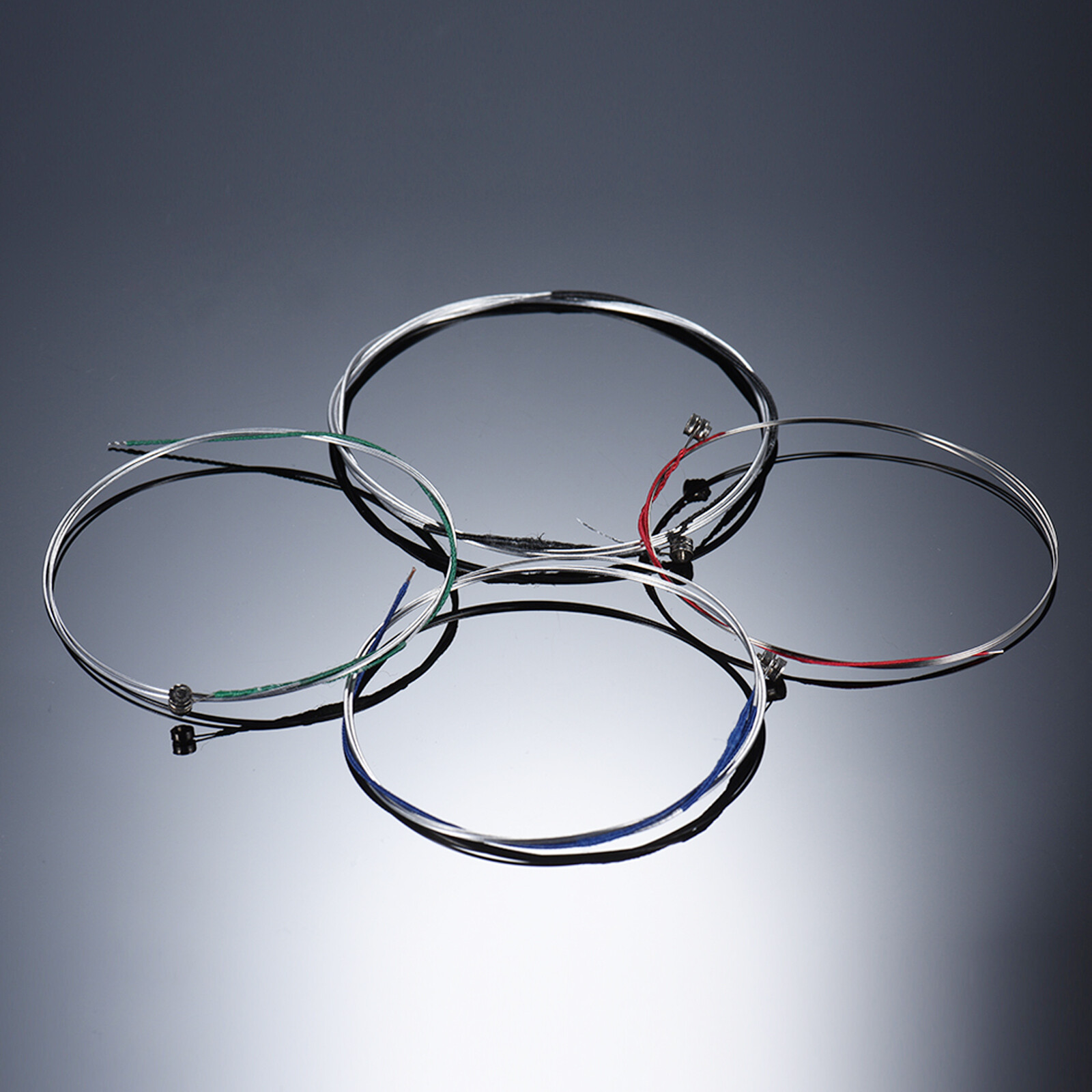 4PCS 3/4 4/4 Violin Strings Set Steel Strings E A D G Wound Fiddle String O7L5