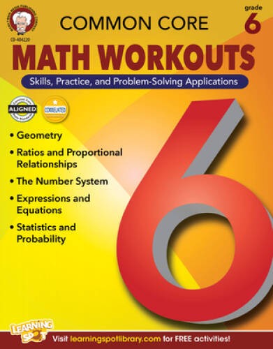 Common Core Math Workouts, Grade 6 - Paperback By Mace, Karice - GOOD