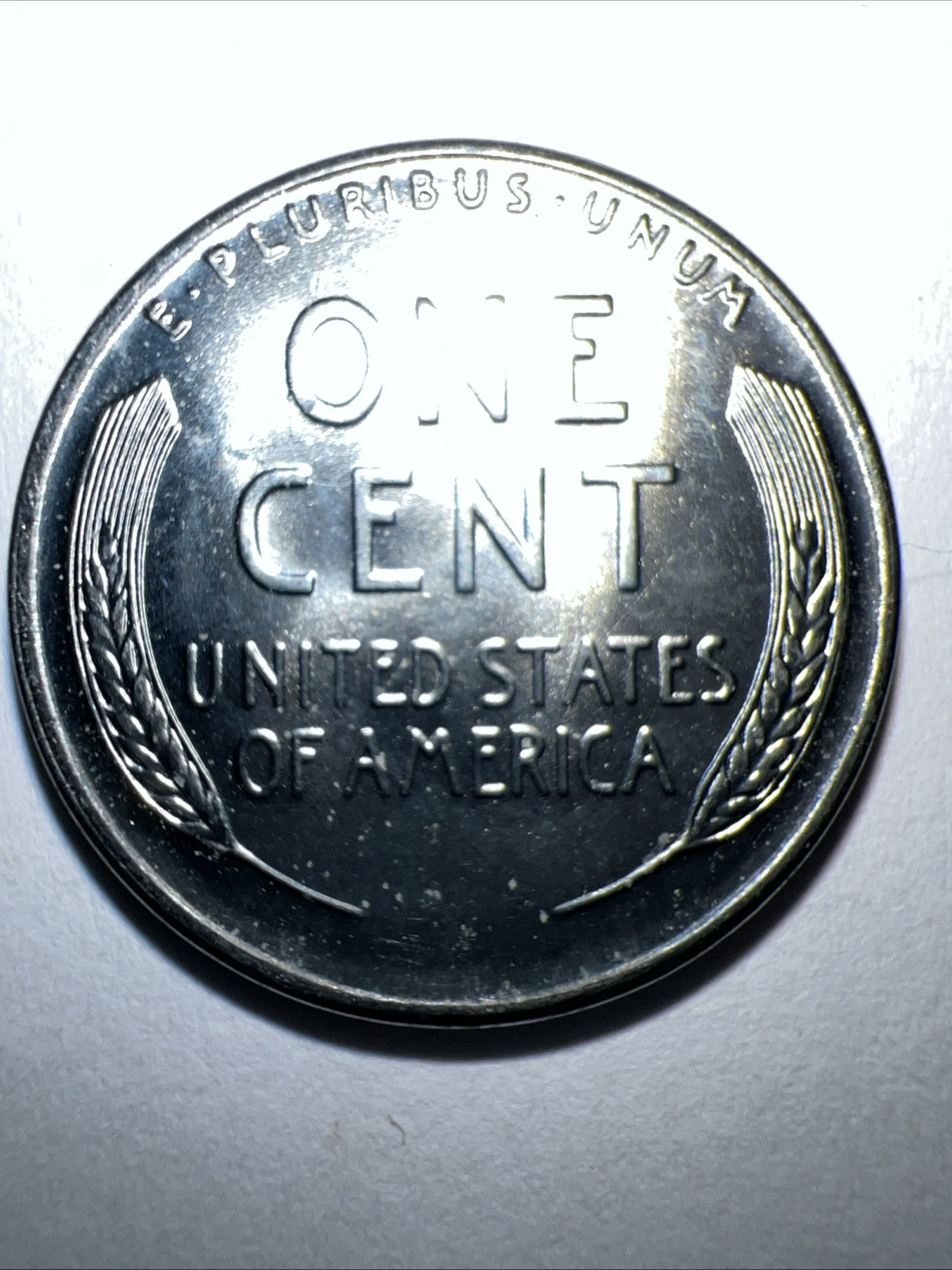 1943 D Steel Wheat Cent Very Fine