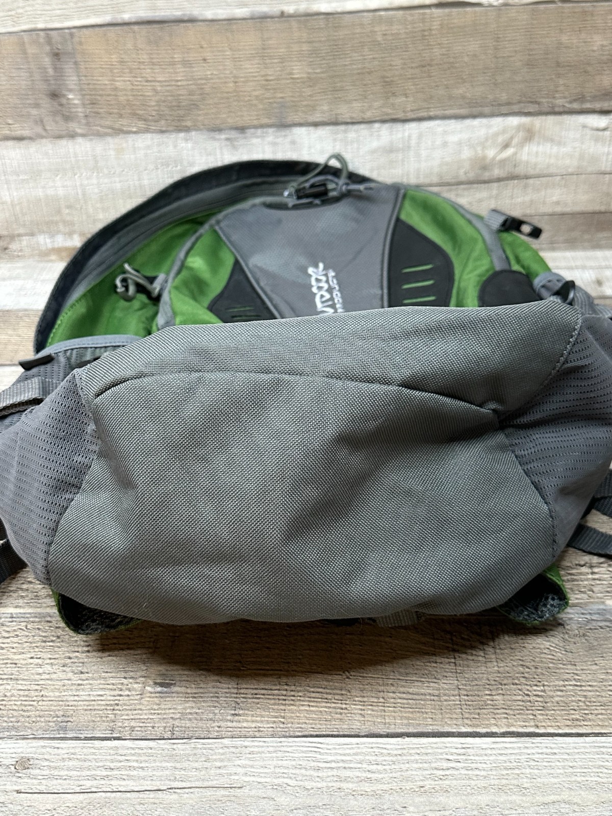 Outdoor Products Backpack Multi Pockets Green Hydration Backpack No Bladder 18"