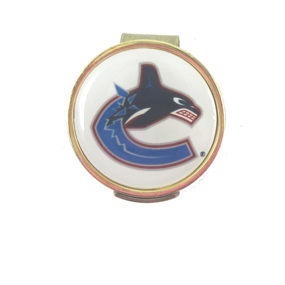 Vancouver Canucks Hat Clip & Divot Tool Combo with Golf Ball Markers