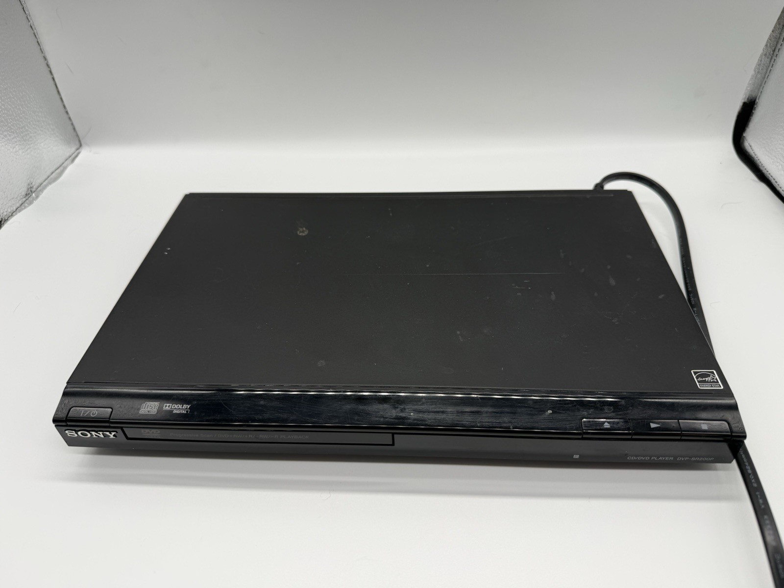 Sony DVP-SR200P DVD Player Tested Working No Remote