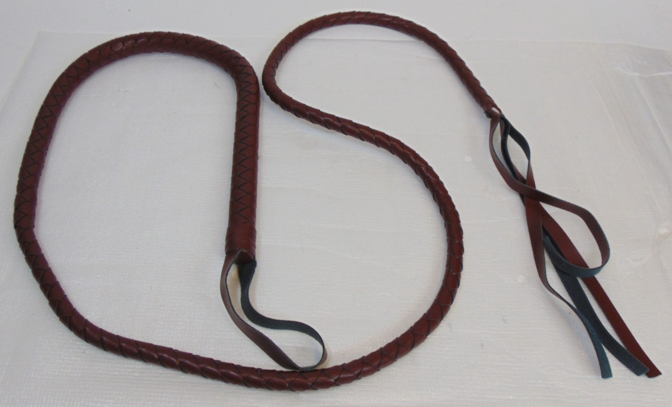 Bullwhip 6FT Faux Leather Cowboy Whip Ringmaster Whips Western Costume Role Play