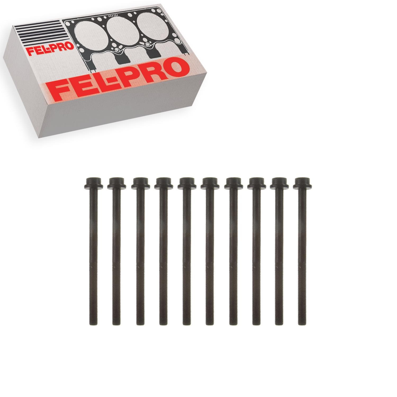 Fel-Pro Engine Cylinder Head Bolt Set For 2005-2011 Mercury Mariner