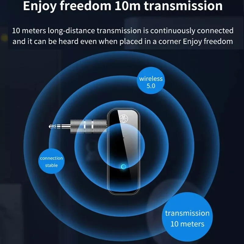 USB Wireless Bluetooth Transmitter Receiver for Car Music Audio Aux Adapter