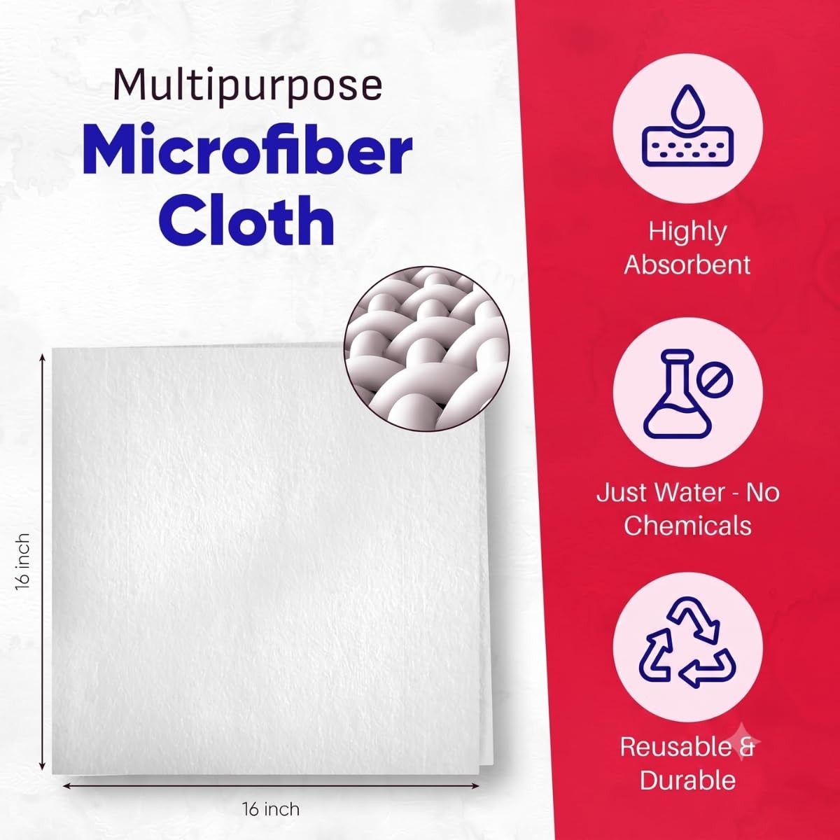 Streak Free Cleaning Cloth 2-Pack