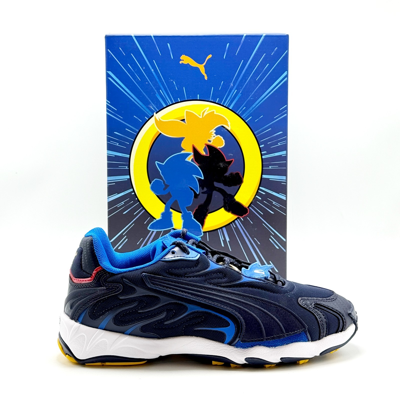 *NEW* Youth Big Kids Puma INHALE X The Hedgehog 'Sonic' (GS) Blue (404403 01) 👍