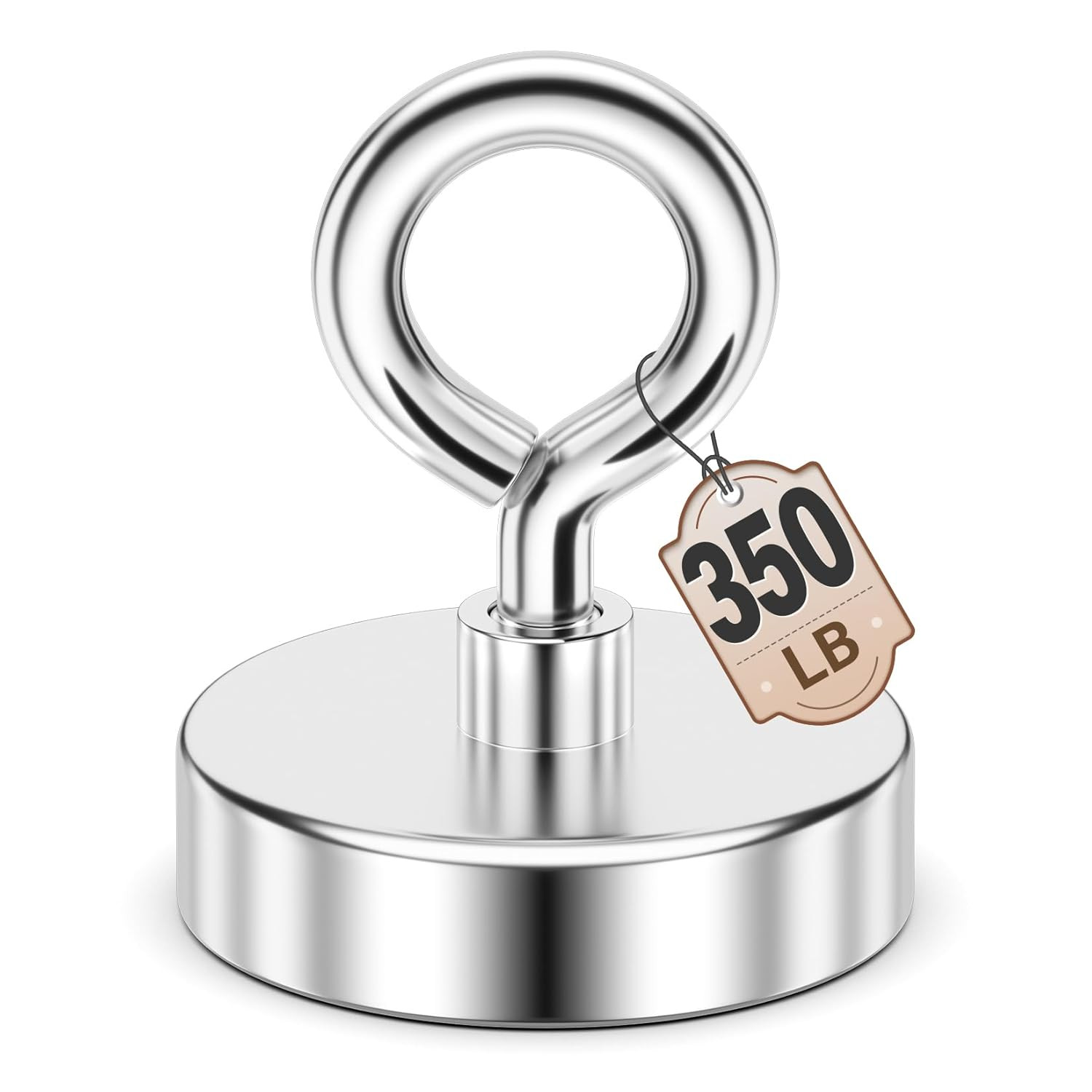 Magnets 350 LBS Strong Fishing Magnet 2 Inch Neodymium Rare Earth Magnets Heavy