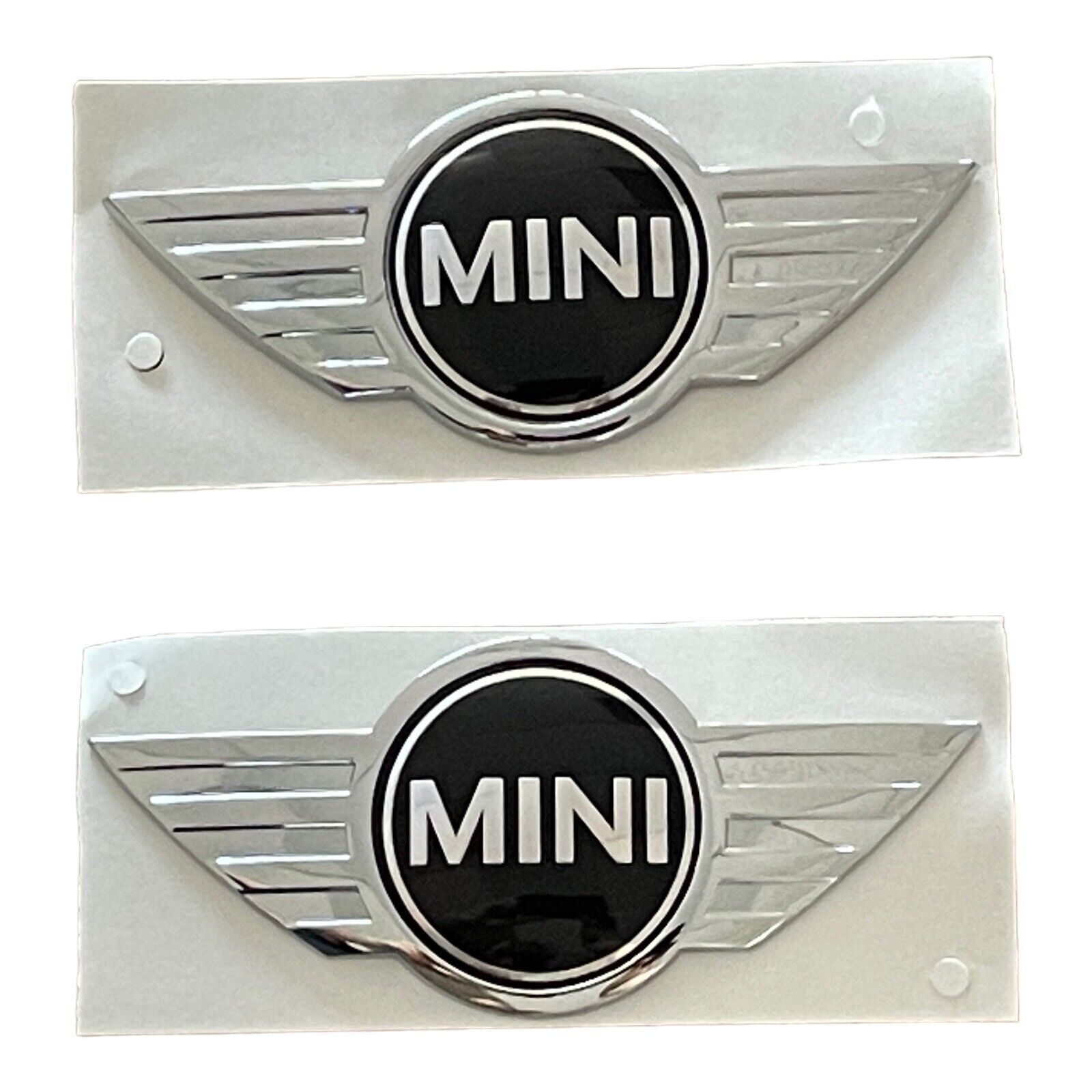 2007-2013 MINI Cooper S Front and Rear Badge Set 51142754973 R56 R57 Genuine OEM