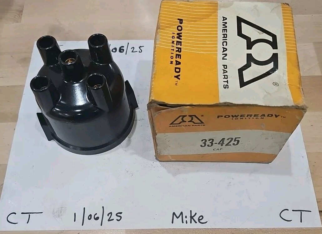 American Parts Poweready Ignition 33-425 Distributor Cap New