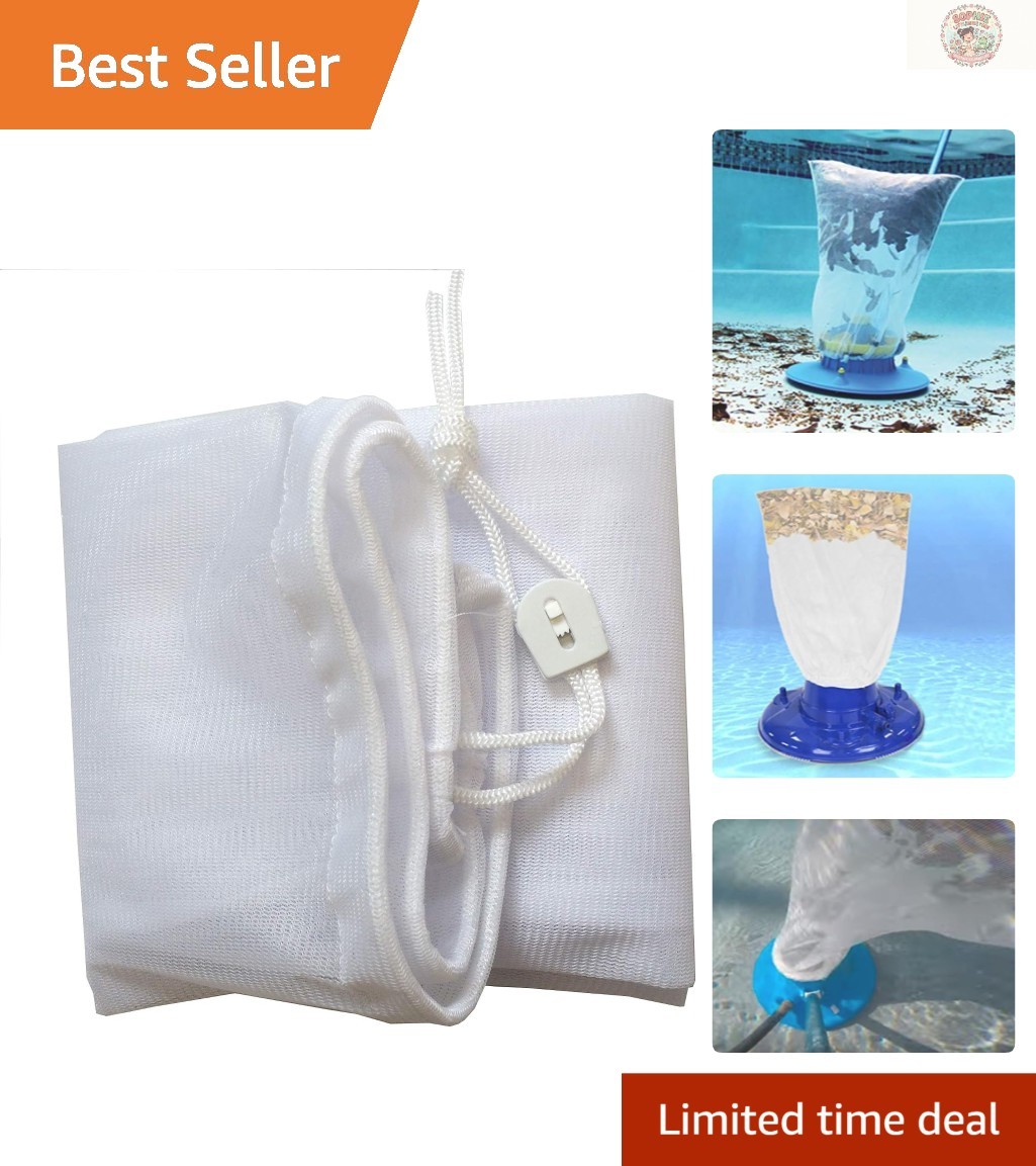 16"x24" Pool Leaf Catcher Bag with Pull-N-Lock for Easy Installation