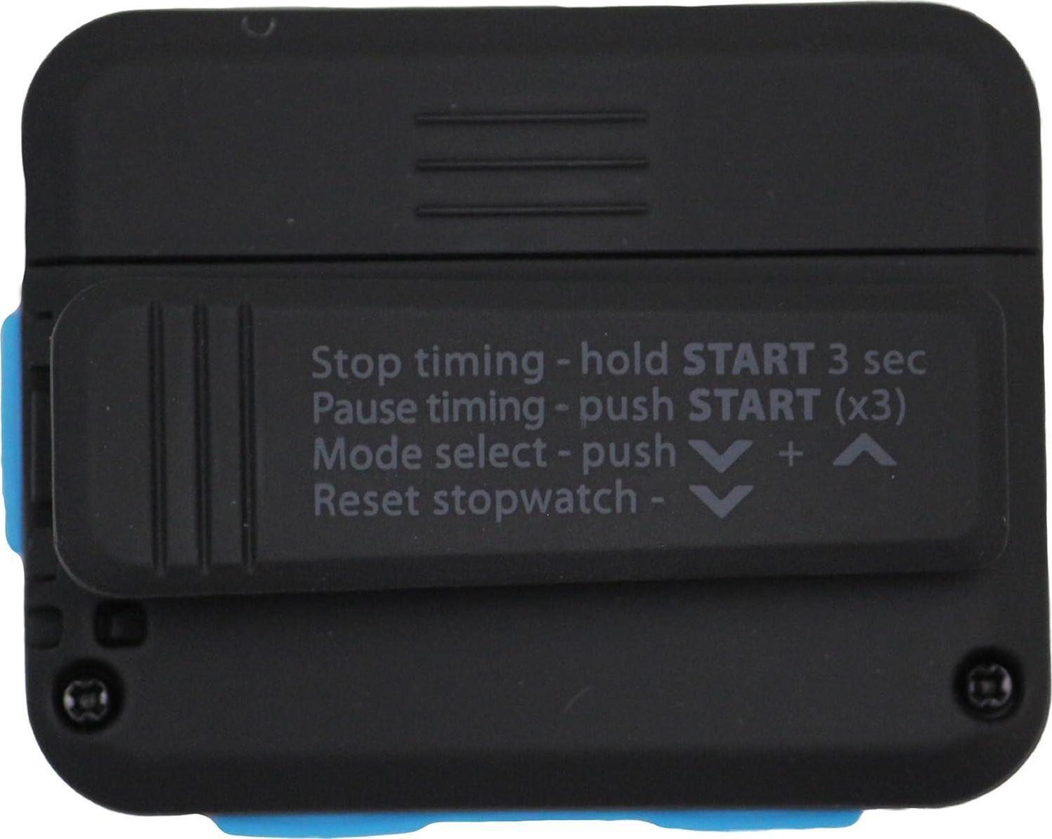 Gymboss Interval Timer And Stopwatch - Black/Blue SOFTCOAT