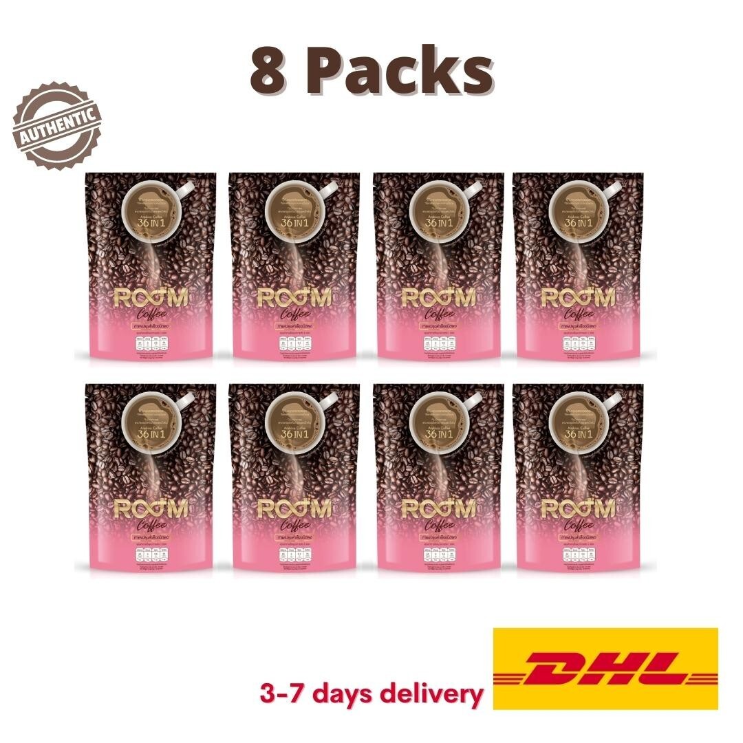 8 packs Room Coffee Weight Management LowCal No Sugar Arabica Detox Diet Healthy