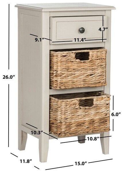 Safavieh Everly Drawer Side Table, Reduced Price 2172724925 AMH5743D