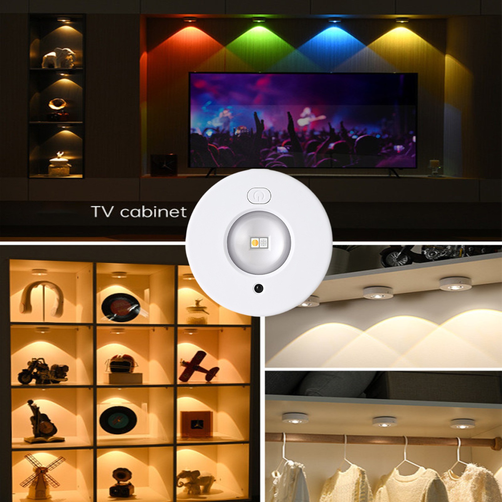 Under Cabinet Lighting Stick On LED Under Cabinet Light 500mAh Dimmable fitting