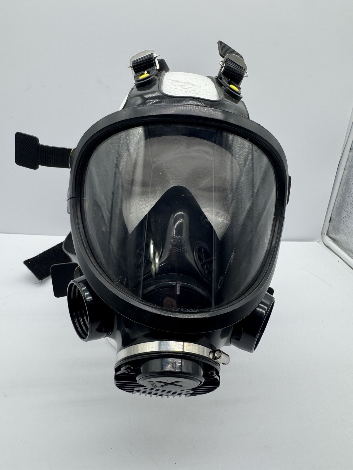 3M 7800S Full Face Respirator Gas Mask Size Medium M No Filters Clean 1