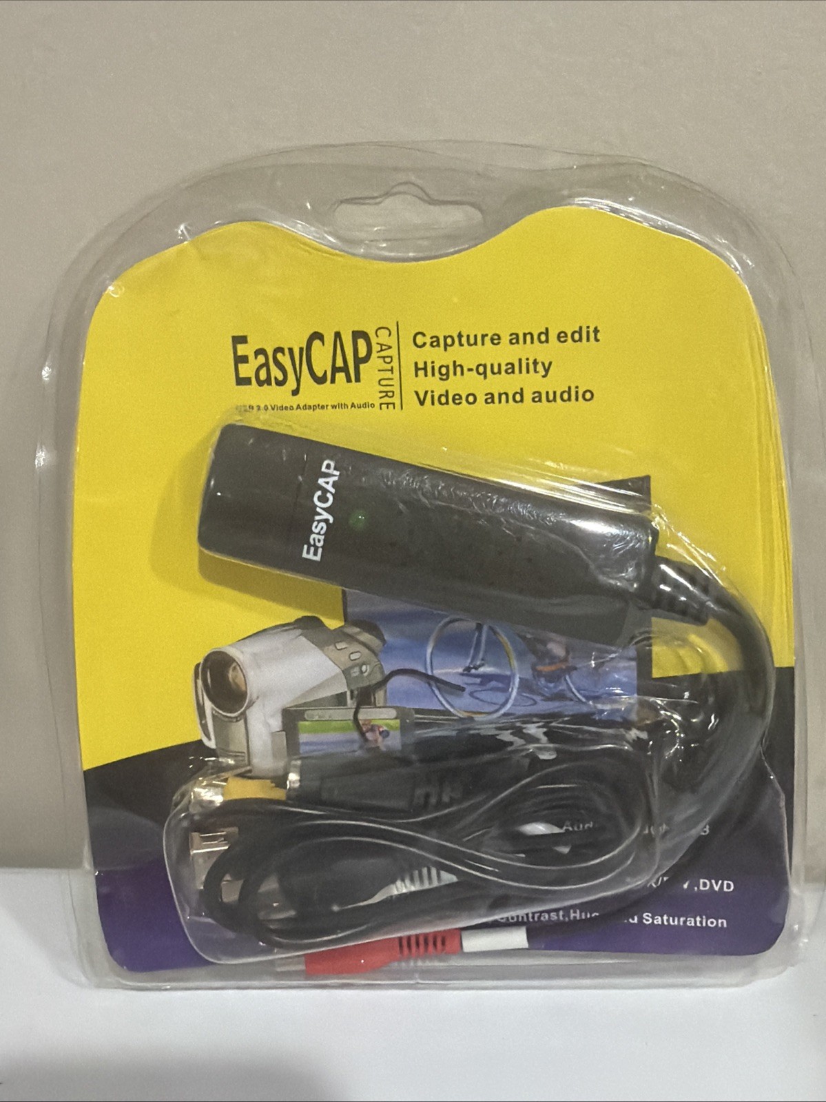 EasyCAP Capture USB 2.0 Video Adapter with Audio Model DC60