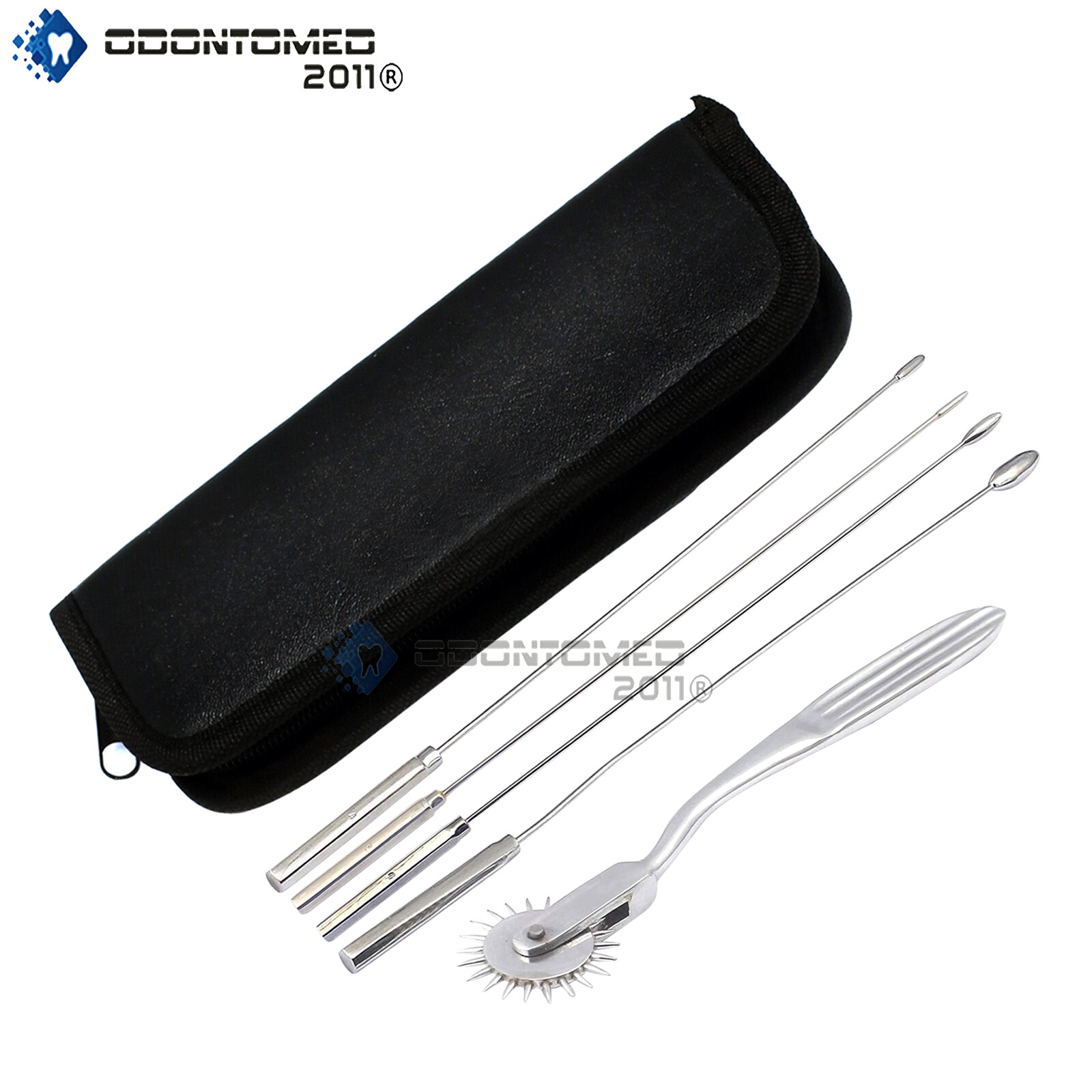 Bakes Rosebud Sounds 3mm,4mm,6mm,9mm SET + Pinwheel In Zipper Case