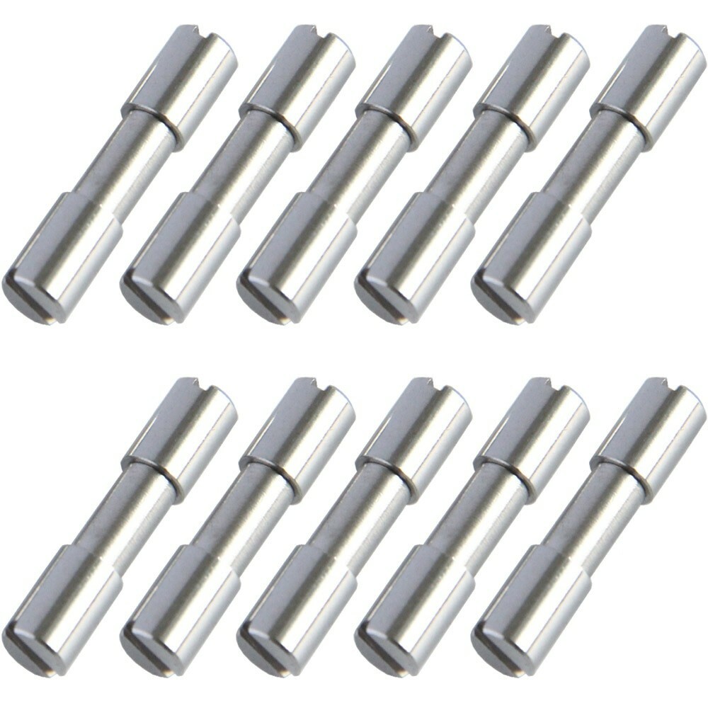 10 Pieces Steel Knife Handle Bolt Rivets Scale Screw Fastener Corby Rivets Pins