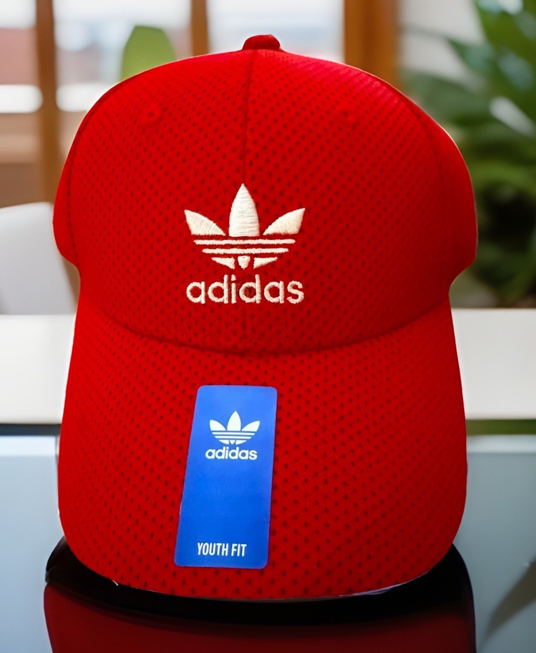 Adidas Originals Youth Fit Zig SnapBack Red MSRP $22.00