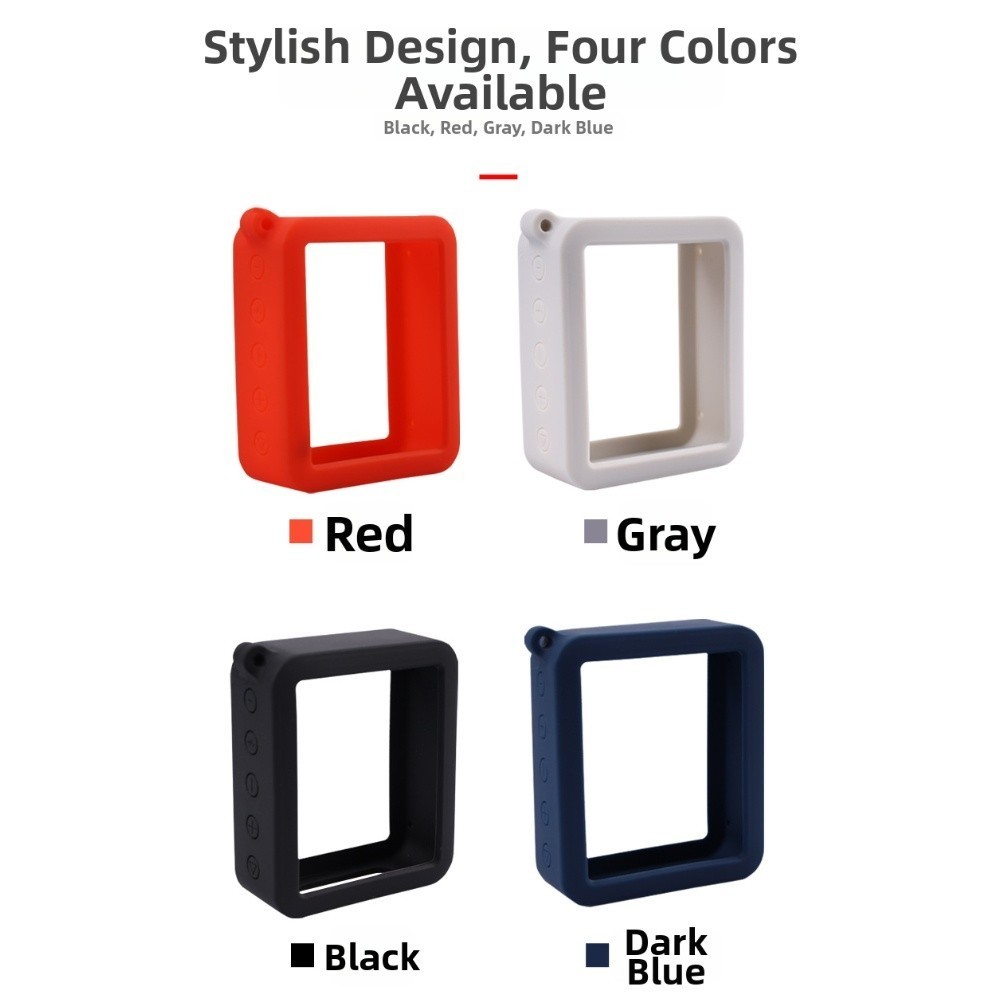 Portable Silicone Protective Case for JBL For GO for 2 Speakers Travel Friendly