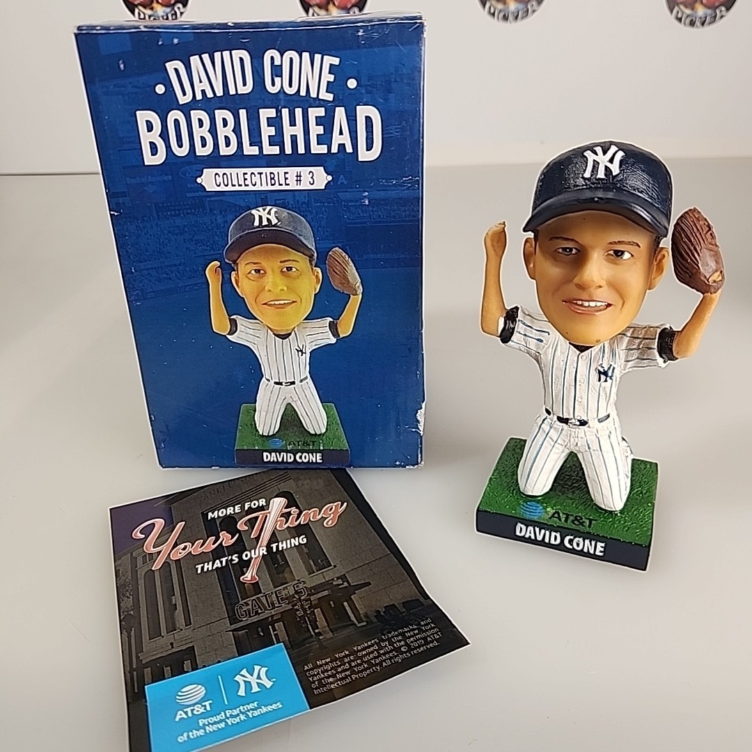 Very Rare David Cone 2019 Limited Edition At&T Bubblehead Collectible #3