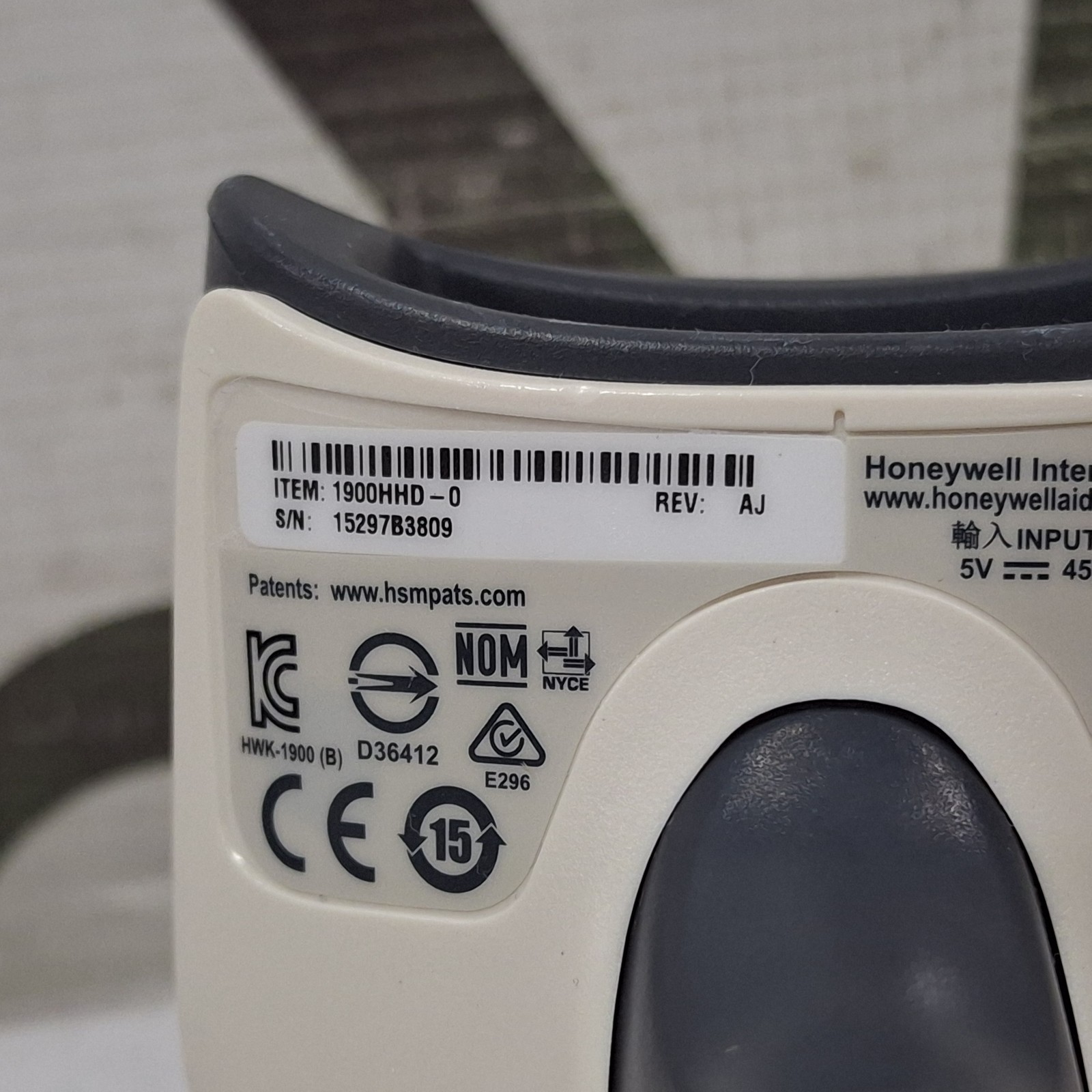 Honeywell Xenon 1900 Barcode scanner