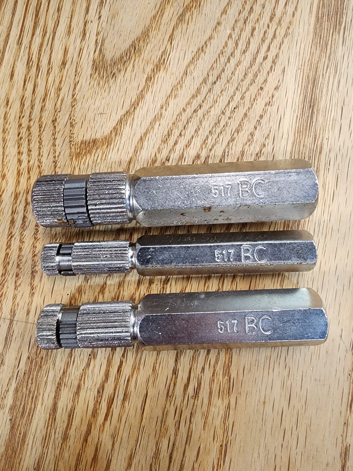 3 BrassCraft  517 Internal Pipe Removal Tool Nipple Extractor Tools