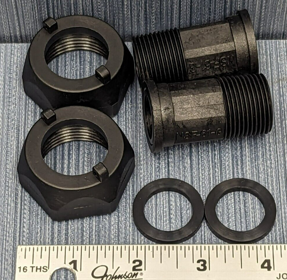 Meter Technology Werks Poly Meter Couplings CPL 07520 1" Female x 3/4" Male
