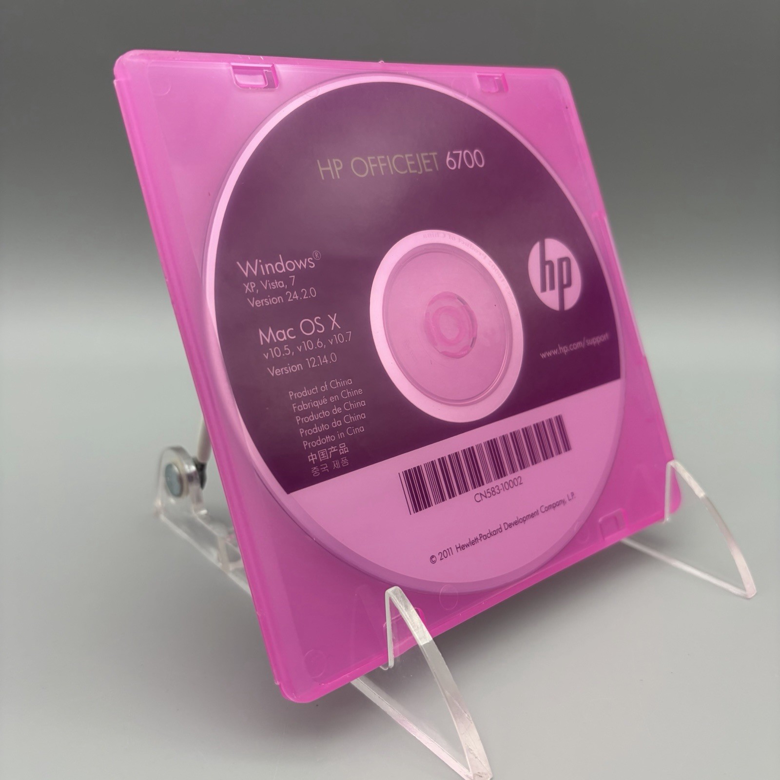 HP OfficeJet 6700 Printer Software Utility Disc Setup Drivers 2011 Windows & Mac