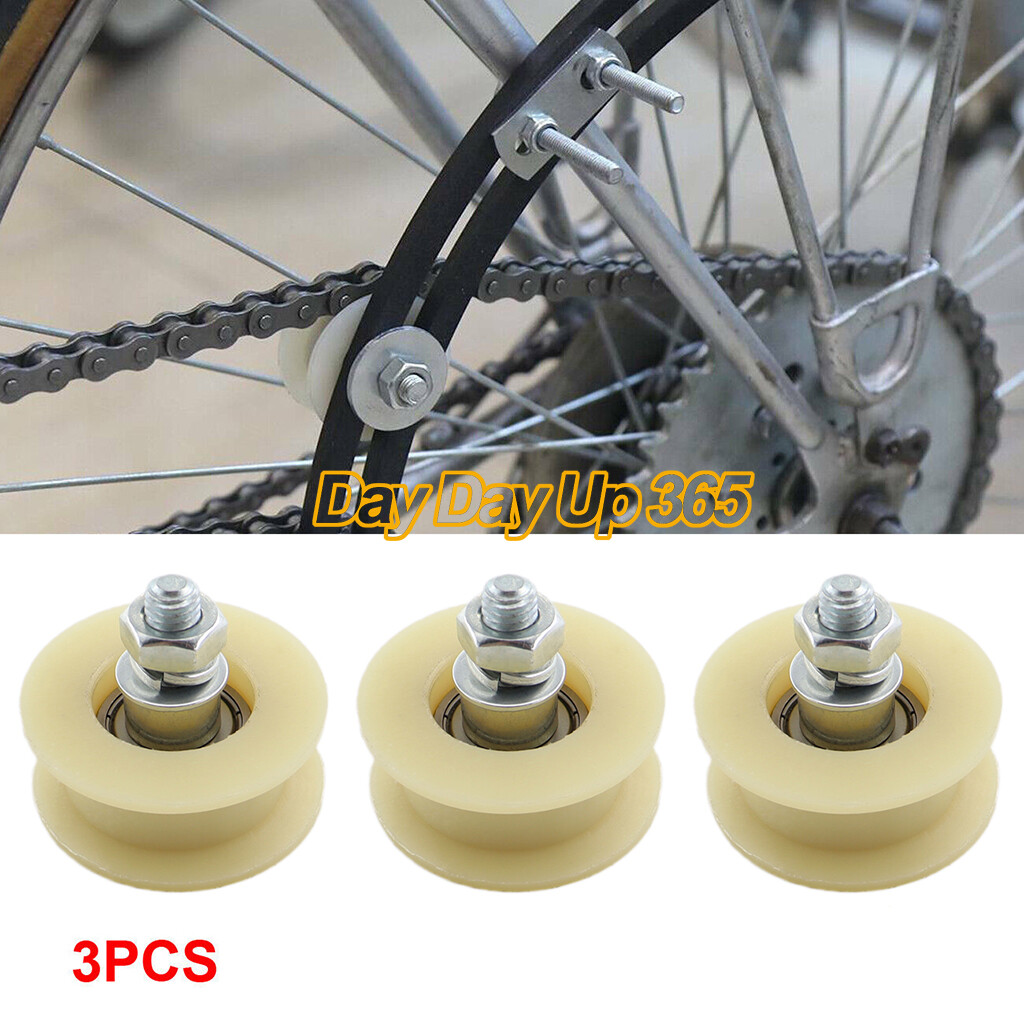 3x Idler Pulley Chain Tensioner Roller For 49cc 60cc 66cc 80cc Motorized Bike