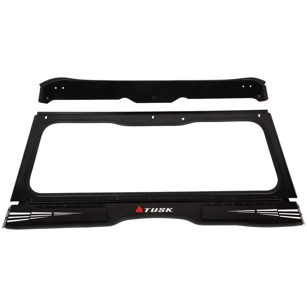 Tusk 190-459-0031 UTV Folding Glass Windshield with Windshield Wiper