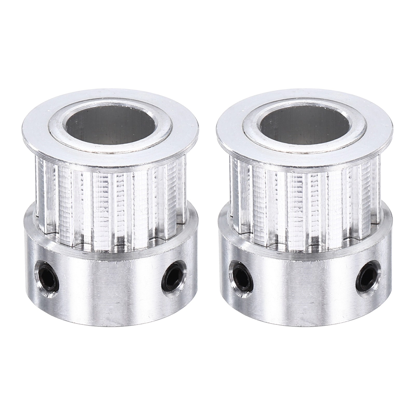 2 Pcs Aluminium Timing Pulley, XL 12 Teeth 12mm Bore 5.08mm Pitch 11mm Slot