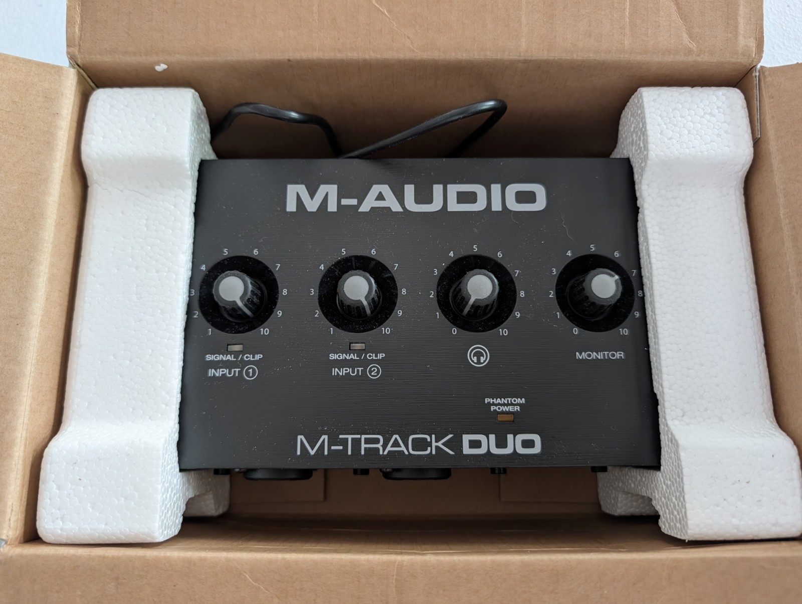 M-Audio M-Track Duo HD USB Audio Interface 2-Channel Phantom Power