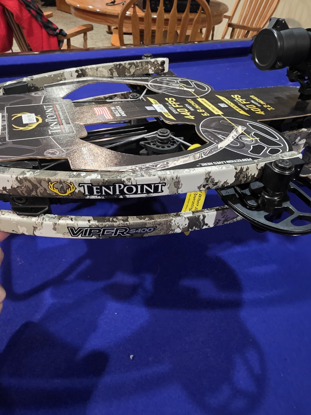 TenPoint Viper S400 Crossbow w/ACUslide Scope Veil Alp Camo - Brand New