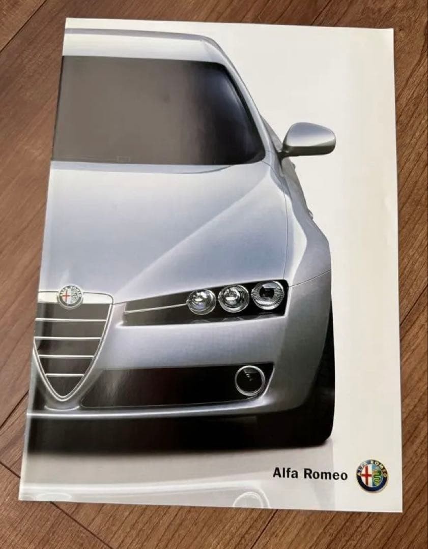 Catalog Rare Alfa Romeo Tokyo Motor Show 2005 Original Good Condition