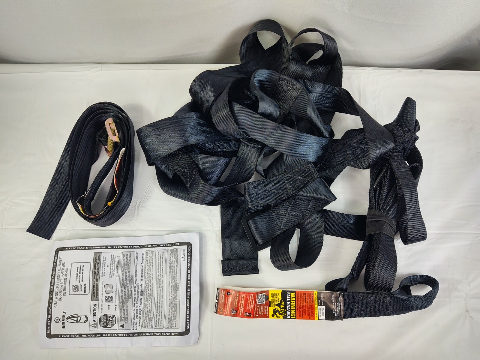 Game Winner Full Body Fall Arrest Harness With Integrated SRS