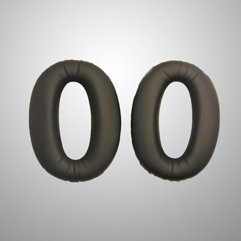 1 Pair Replacement Ear Pads Cushion Durable Reusable Black Headphone Accessories
