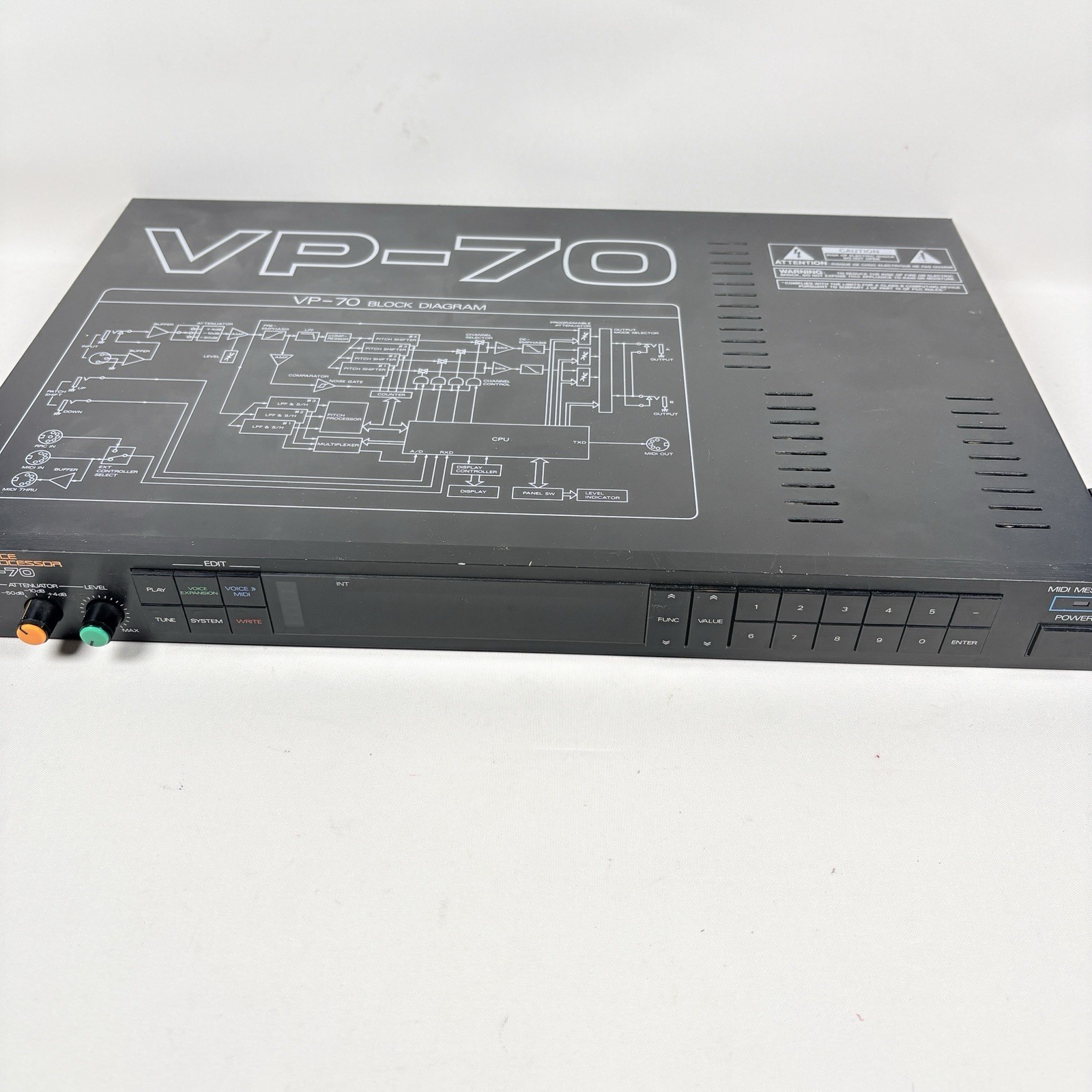 Roland VP-70 Voice Processor 1U Rack JAPAN - UNTESTED NO_POWER_CORD