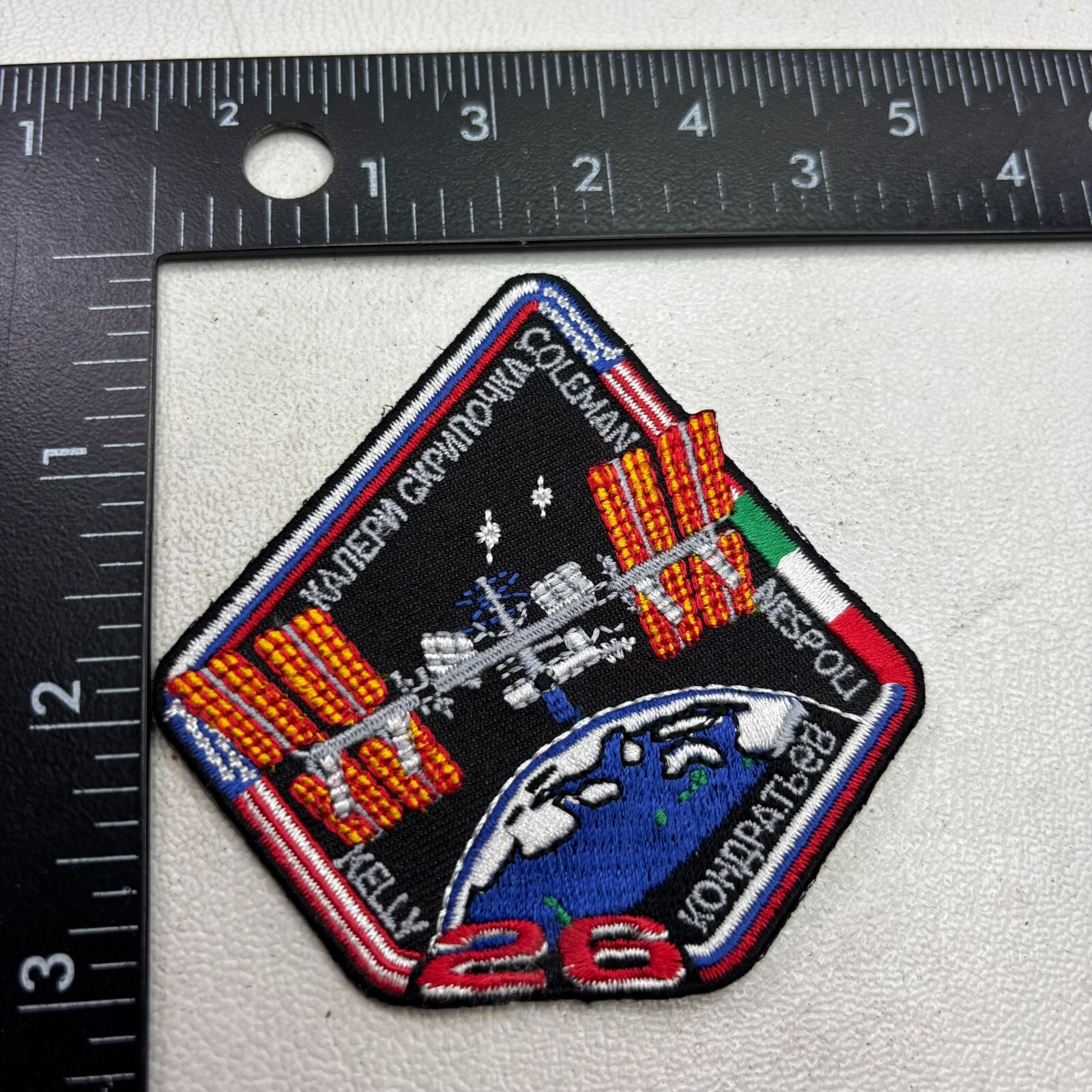 NASA INTERNATIONAL SPACE STATION Astronaut Patch 55N2