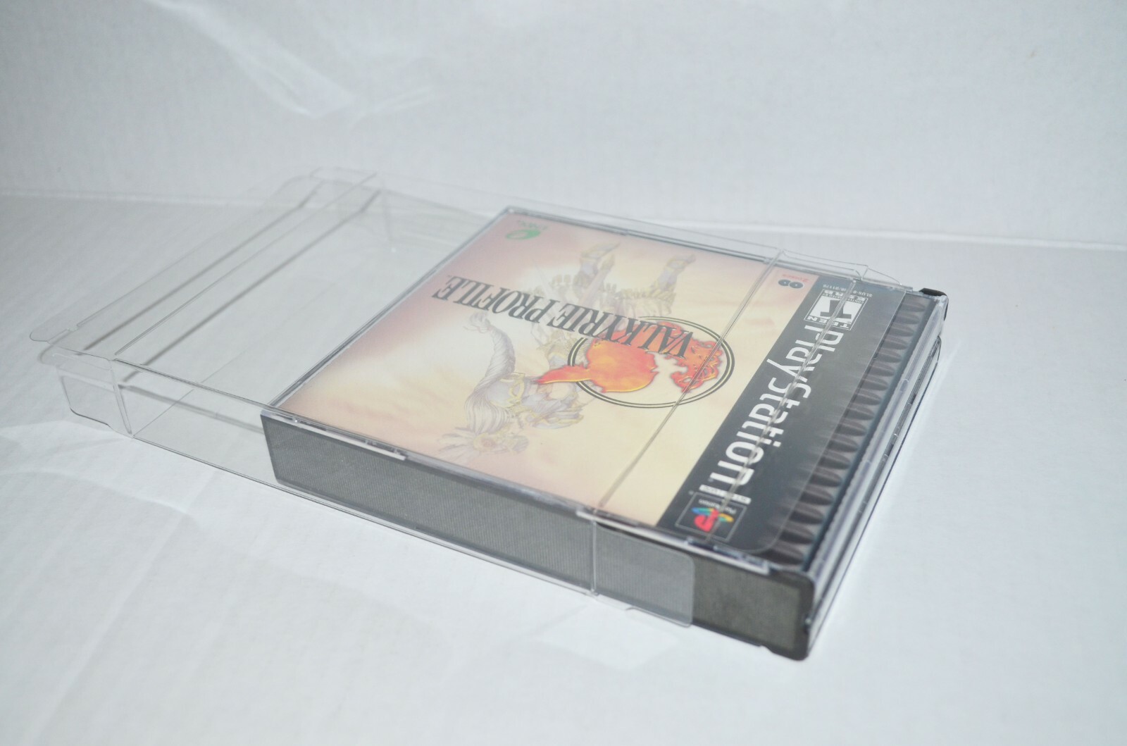 15 Sony PlayStation 1 PS1 Double Plastic Protective Cases Display Box Sleeves