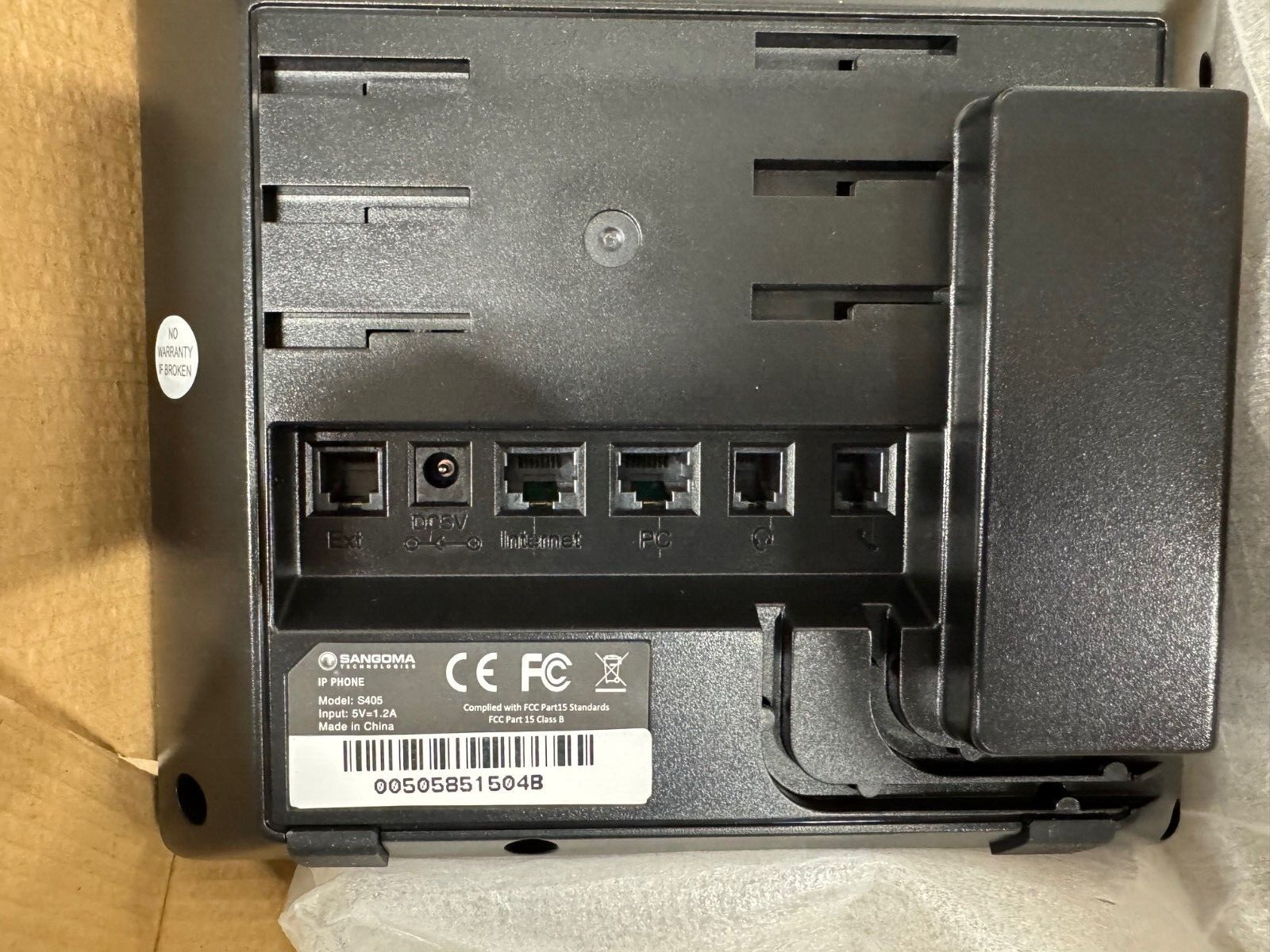 Sangoma S405 IP Phone - 3-Line VoIP Phone New open box
