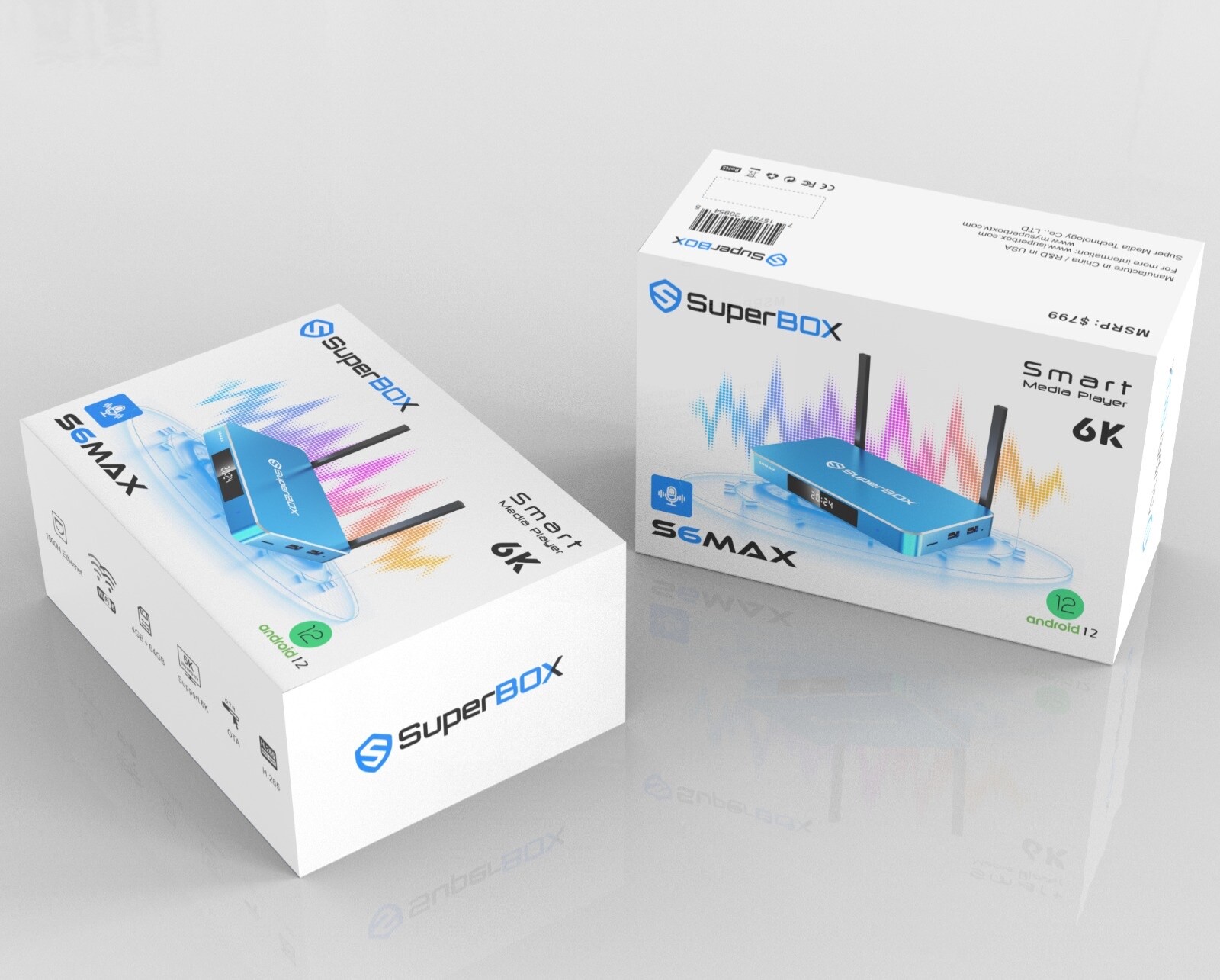 2024 SuperBox S6 Max Streaming MediaPlayer