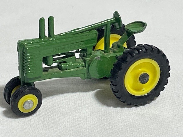 ERTL John Deere A Farm Tractor w/ Hook, Green, 1/64, Made in USA