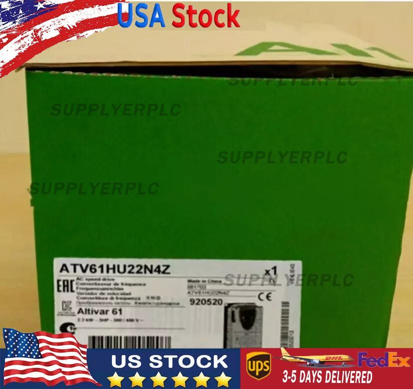 1PCS New Schneider ATV61HU22N4Z 2.2Kw Inverter In Box Fast Shipping